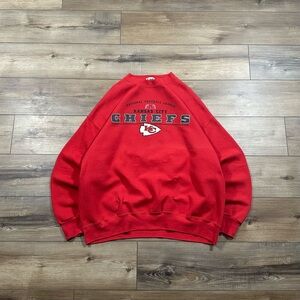 Vintage 2001 Lee NFL Kansas City Chiefs Crewneck Sweatshirt